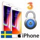 Tre "3" - iPhone Upplåsning