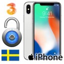 Tre "3" - iPhone Upplåsning